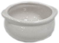 Diversified Ceramics Corp. - Bowl, Onion Soup, White, 12 oz