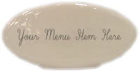 Menu Tag, China, White