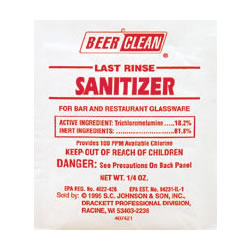 Glass Sanitizer, 1/4 oz