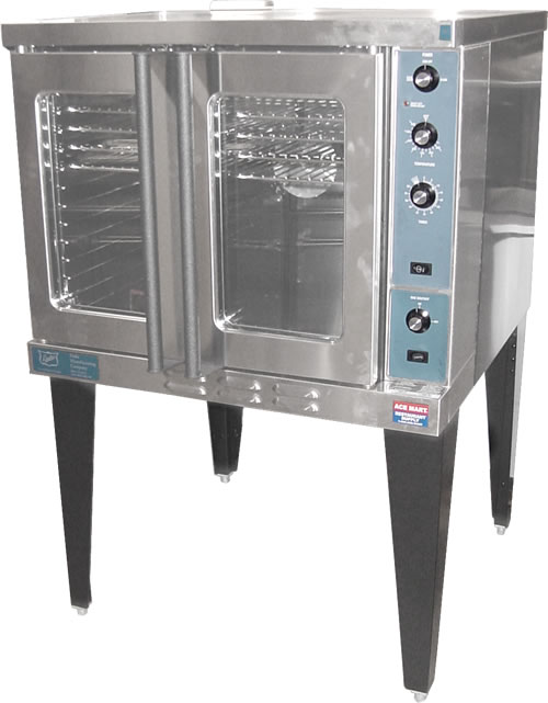 Oven, Convection, Full Size, Double Glass Door, Nat Gas