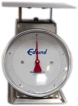 Edlund Co. Inc. - Scale, Heavy Duty Stainless 5 lb x 1/2 oz