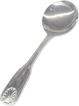 Flatware, Shell, Bouillon Spoon