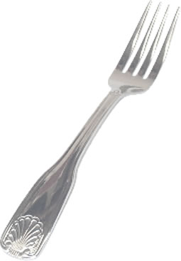 Flatware, Shell, Dinner Fork