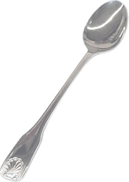 Flatware, Shell, Iced Teaspoon