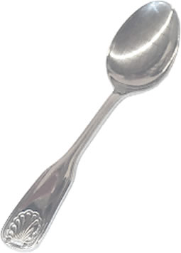 Flatware, Shell, Teaspoon