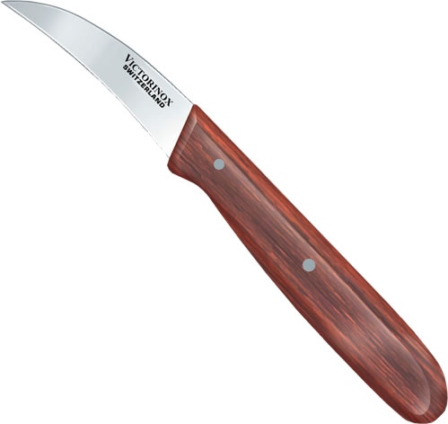 Knife, Paring, Curved Blade, 2-1/2