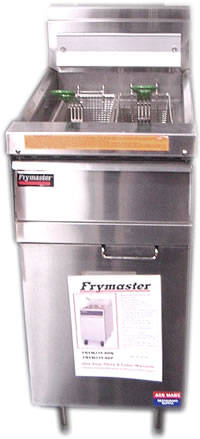 Frymaster Corp. - Fryer, Nat Gas, Stainless Pot, 40 lb Oil Capacity