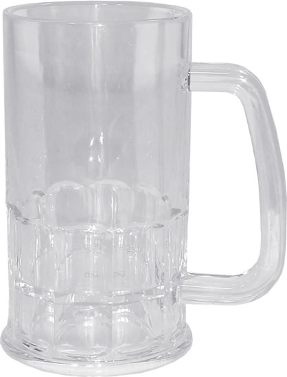 G.E.T. Enterprises Inc. - 12 oz. Plastic Beer Mug