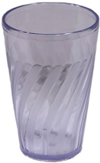 G.E.T. Enterprises Inc. - Tumbler, Plastic Tahiti Clear 20 oz