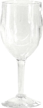 G.E.T. Enterprises Inc. - Glass, Wine, Heavy Plastic, 10 oz