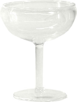 G.E.T. Enterprises Inc. - Glass, Margarita, Heavy Plastic, 16 oz