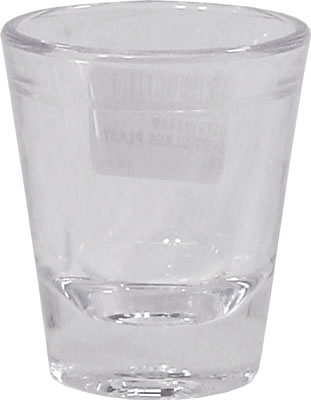 Whiskey Shot, Plastic 1-1/2 oz