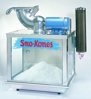 Ice Shaver, Sno-Konette, 12v DC