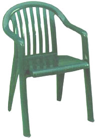 Grosfillex Inc. - Chair, Patio Miami Lowback Green