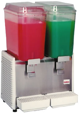 Grindmaster Corp. - Beverage Dispenser, Refrigerated, Twin, 5 gal