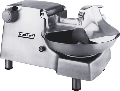 Hobart Corp. - Food Cutter, Stainless Bowl, 1 hp