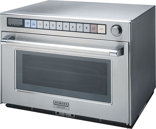 Microwave Oven, Commercial, Programmable Timer, Stainless, 1600w