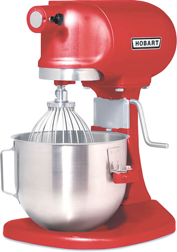 Mixer, Countertop, Red, 5 qt