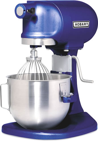 Mixer, Countertop, Blue, 5 qt