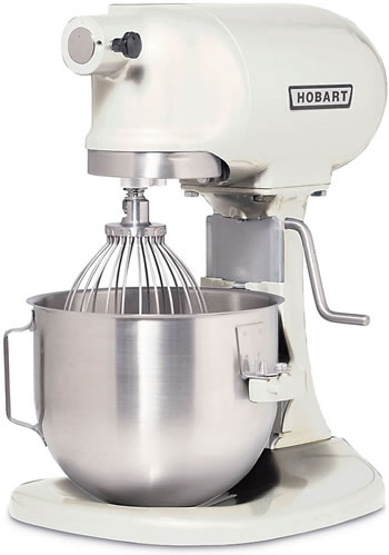 Mixer, Countertop, White, 5 qt