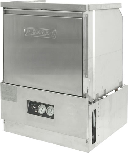 Hobart Corp. - Dishwasher, Undercounter w/Booster Heater & Pumps w/o Sides