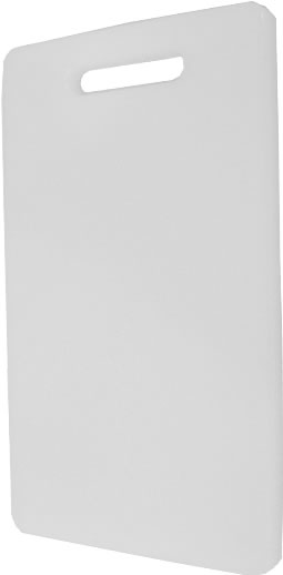 Cutting Board, Plastic, White, 6