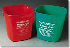 San Jamar Inc. - Pail, Sanitizing, Red, 6 qt