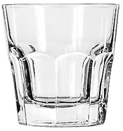 Libbey Glass Inc. - Glass, Rocks, Double, Gibraltar, 7 oz