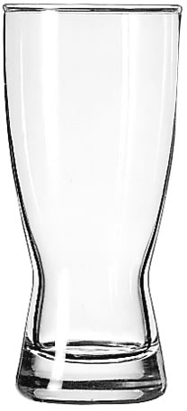 Glass, Beer Pilsner, Hourglass, 11 oz