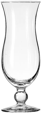 Glass, Hurricane, Squall, 15 oz