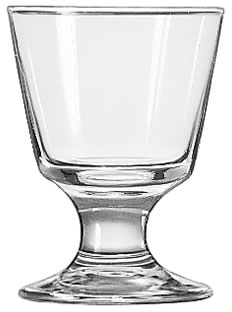 Libbey Glass Inc. - Glass, Rocks, Embassy, Footed, 5-1/2 oz