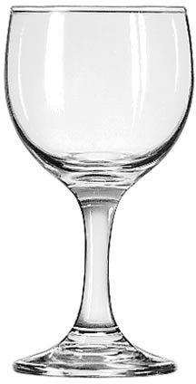 Libbey Glass Inc. - Glass, Wine, Embassy, 6-1/2 oz