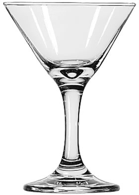 Libbey Glass Inc. - Glass, Martini Cocktail, Embassy, 5 oz