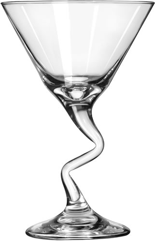 Libbey Glass Inc. - Glass, Martini Cocktail, Z-Stem, 9-1/4 oz