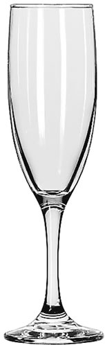 Libbey Glass Inc. - Glass, Champagne Flute, Embassy, 6 oz