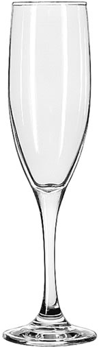 Libbey Glass Inc. - Glass, Champagne Flute, Embassy, Tall, 6 oz