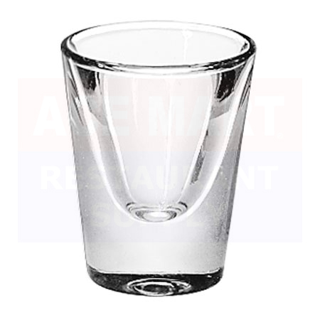 Glass, Shot, Plain, 7/8 oz