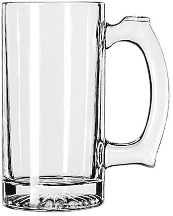 Libbey Glass Inc. - Glass, Beer Mug, 12-1/2 oz