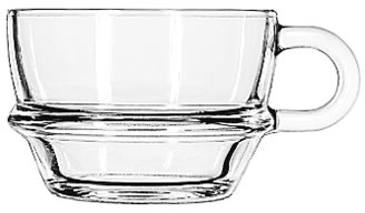 Libbey Glass Inc. - Punch Cup, Glass, Stacking, 6-1/3 oz
