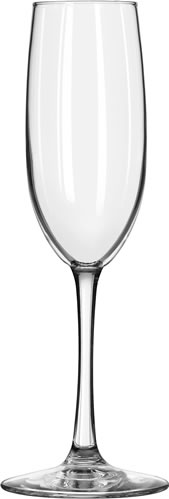 Glass, Flute, Vina, 8 oz