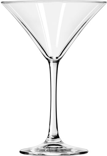 Libbey Glass Inc. - Glass, Martini Cocktail, Vina, 8 oz