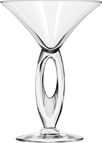 Libbey Glass Inc. - Glass, Martini Cocktail, Omega, 6-3/4 oz