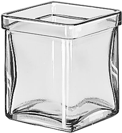 Libbey Glass Inc. - Candle Holder, Votive, Square