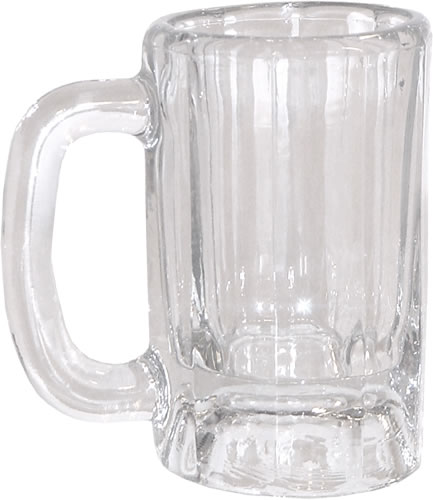 Glass, Beer Mug, Heavy Base, 10 oz