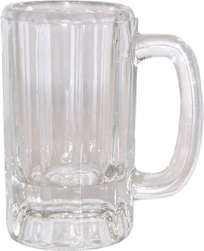 Glass, Beer Mug, Heavy Base, 12 oz