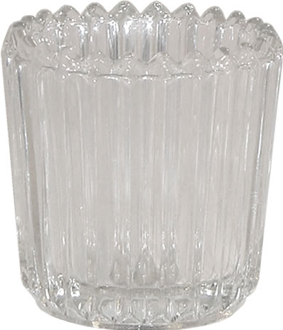 Lancaster Colony - Candle Holder, Votive, Ribbed