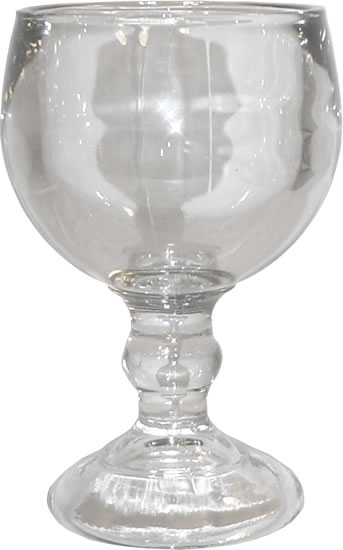 Glass, Goblet, Weiss, 18 oz