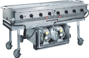 Grill, Outdoor, LP Gas, 60