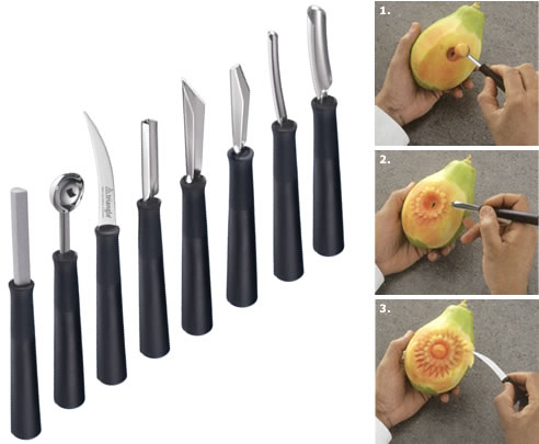 Carving Tool Set, Fruits and Vegetables