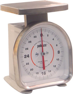 Pelouze Scale Co. - Scale, Fixed Dial 2 lb x 1/4 oz